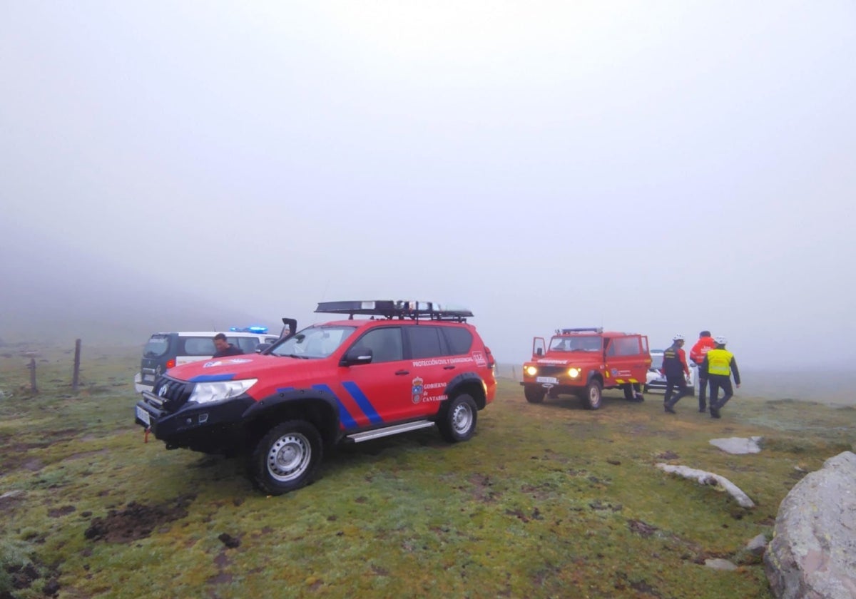 Los servicios de emergencia que participaron en el rescate.