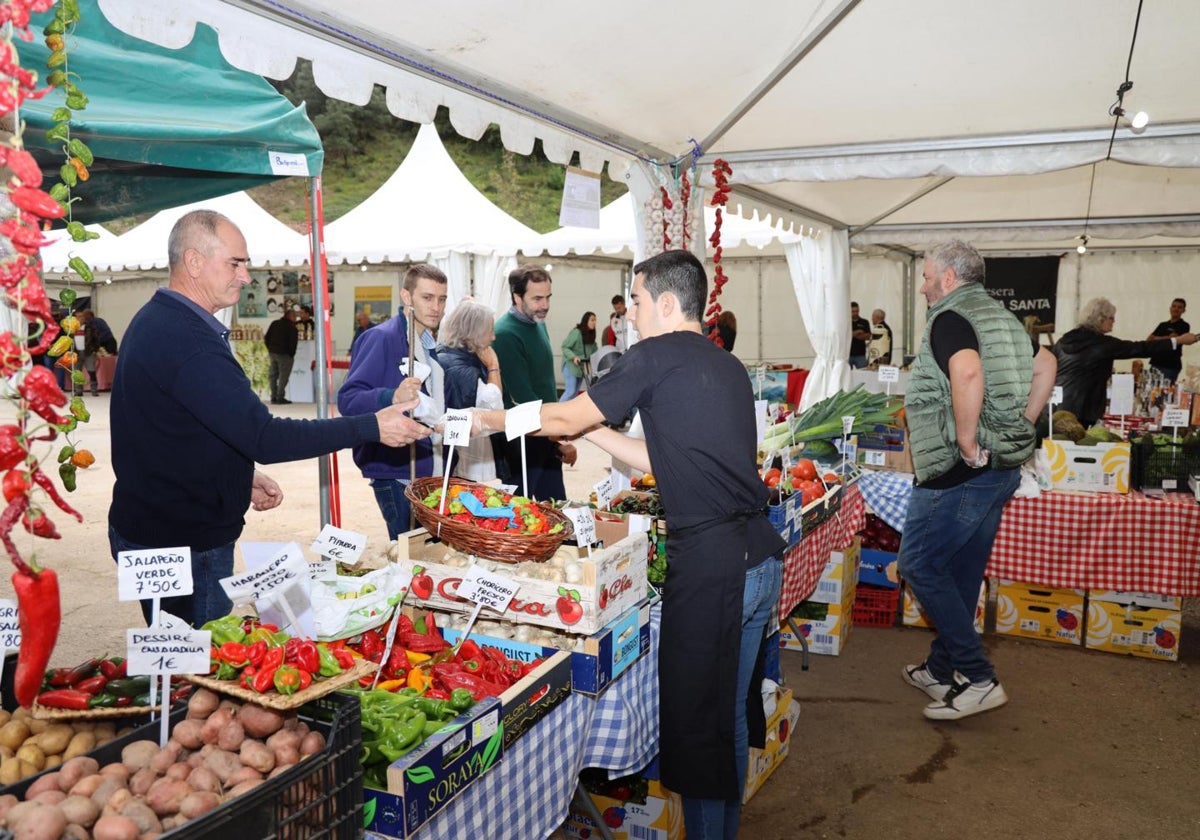 Los mejores productos de la comarca se mostrarán hoy en la feria agroalimentaria