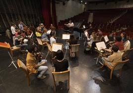 La Orquesta Sinfónica del Cantábrico, Oscan, volverá el viernes a la Sala Argenta del Palacio.