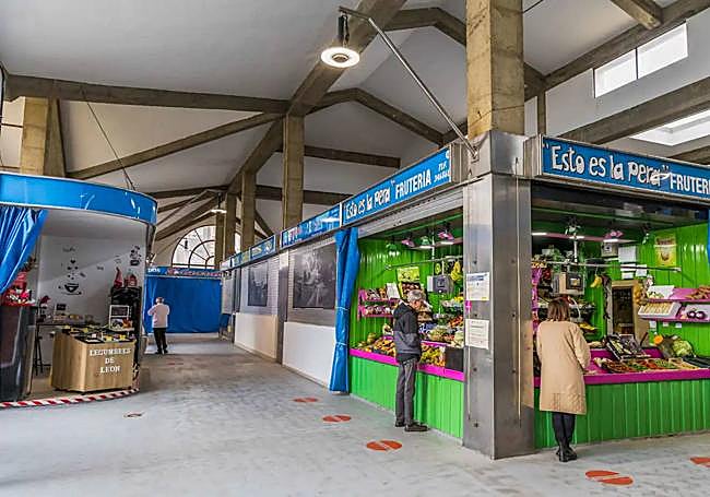 Fotografía tomada el pasado abril en el interior del mercado.