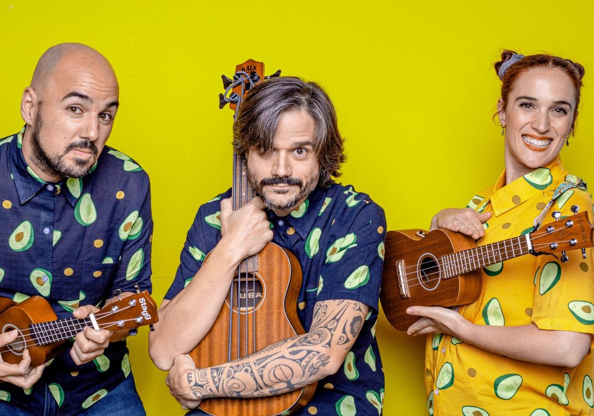 El grupo Arigato, compuesto por los músicos y educadores Óscar Fernández, Miguel Domingo e Iciar Ybarra, presentará 'Cuento que te canto'.