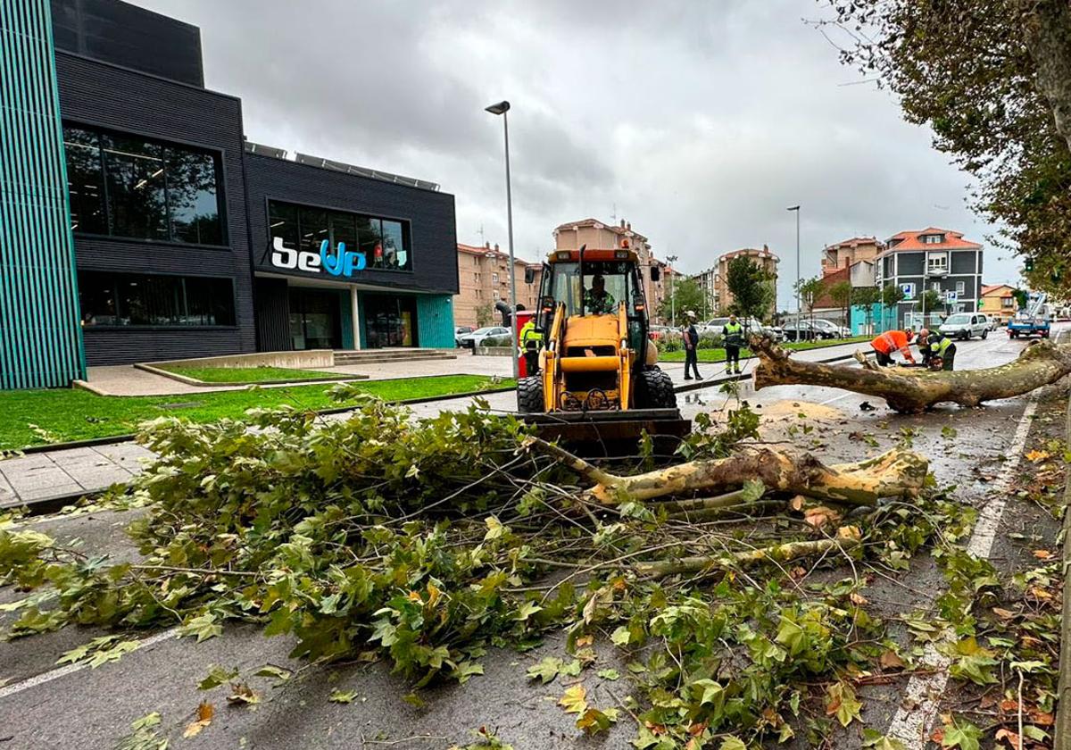 Así le hemos contado en directo el paso de la borrasca Aline por Cantabria