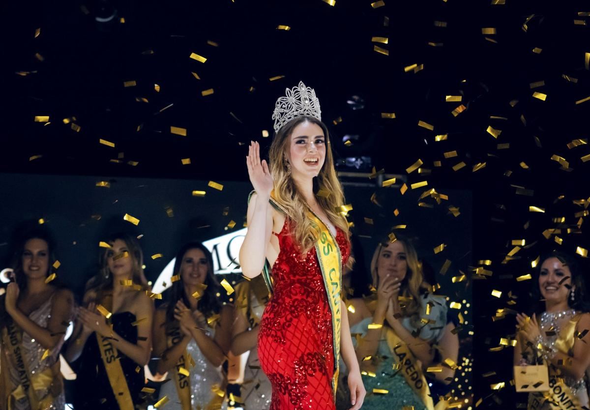 Zulema de la Paz, la noche de este pasado sábado, tras proclamarse Miss Grand Cantabria.