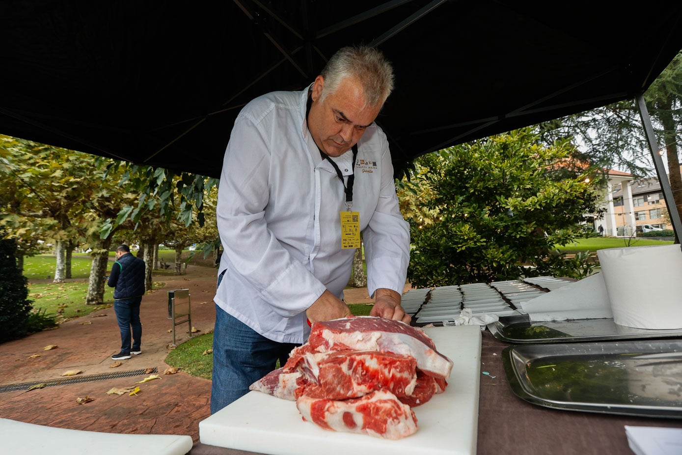 El cocinero Juan Antonio González, del restaurante La Favorita (Burgos).