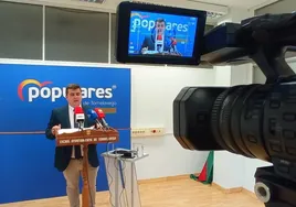 Miguel Ángel Vargas, líder del PP en Torrelavega.