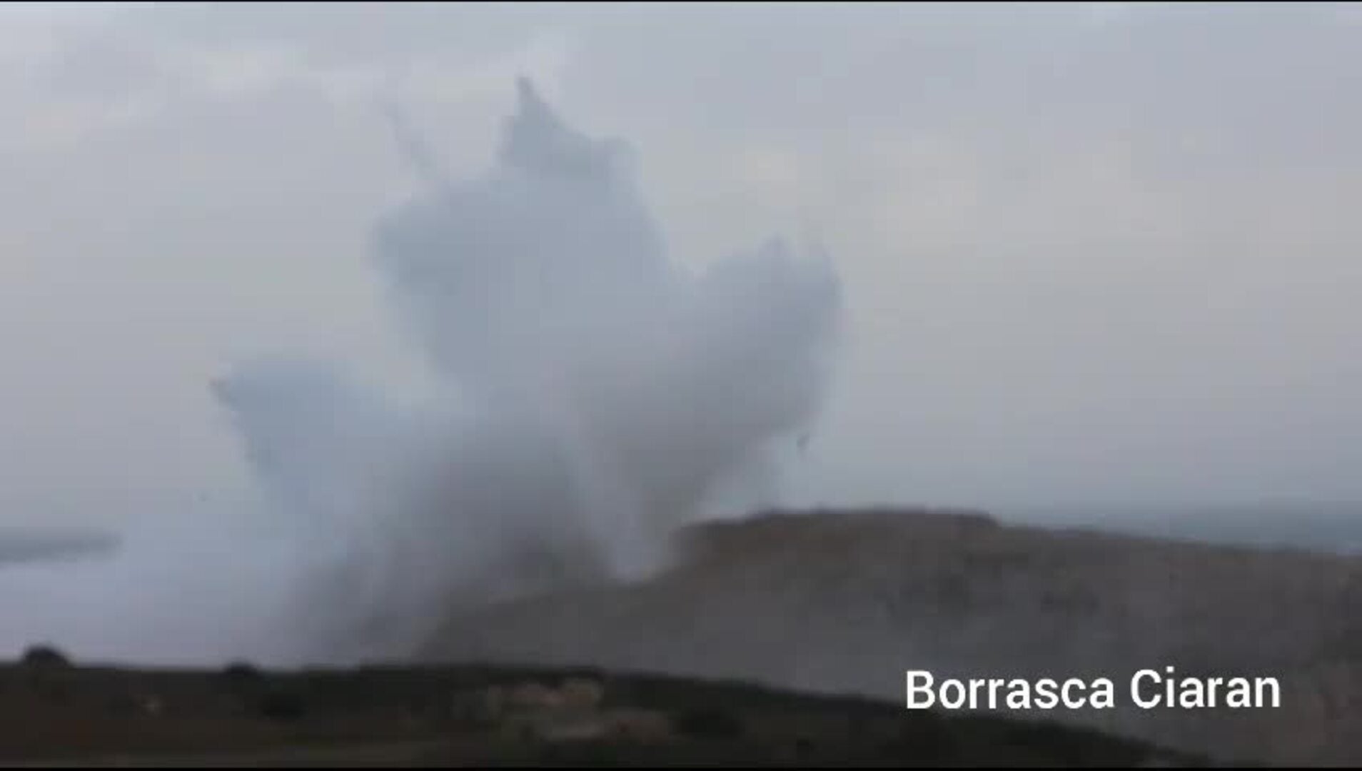 La borrasca Ciaran encabrita el Cantábrico