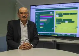 José María Mazón, ante su web: la carrera por la historia en el tenis.