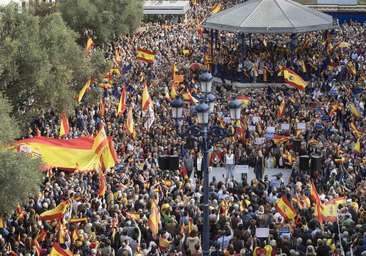 Multitudinaria respuesta en la calle