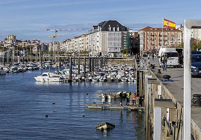 Vista general de las obras.