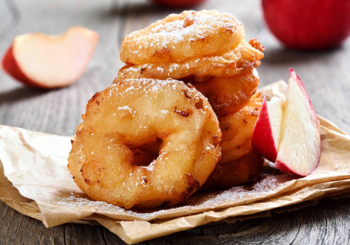 El postre de la semana: buñuelos de manzana