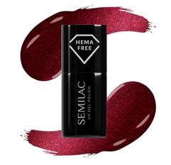 Esmalte 467 Semilac Red Candle Flash 