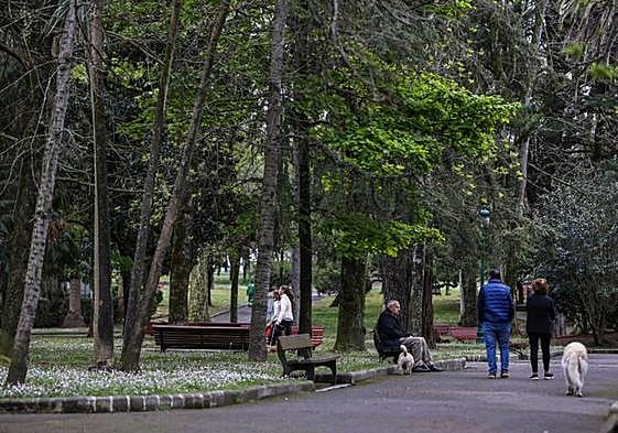 Parque Manuel Barquín, el más importante de la ciudad.