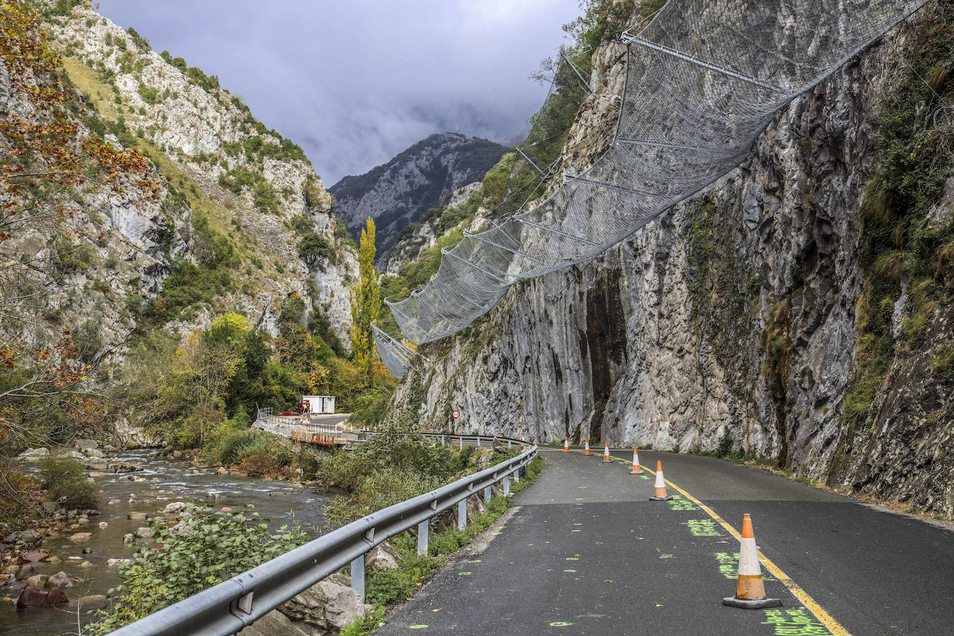 Las obras del desfiladero, en imágenes