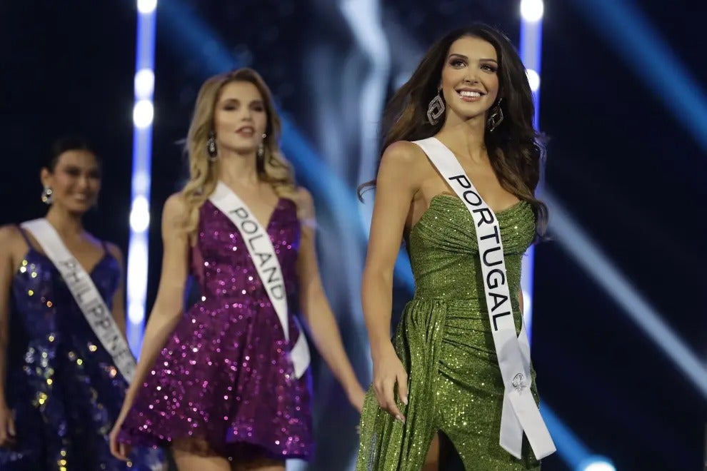 Marina Machete, Miss Portugal, una de las dos mujeres transexuales en presentarse al certamen.