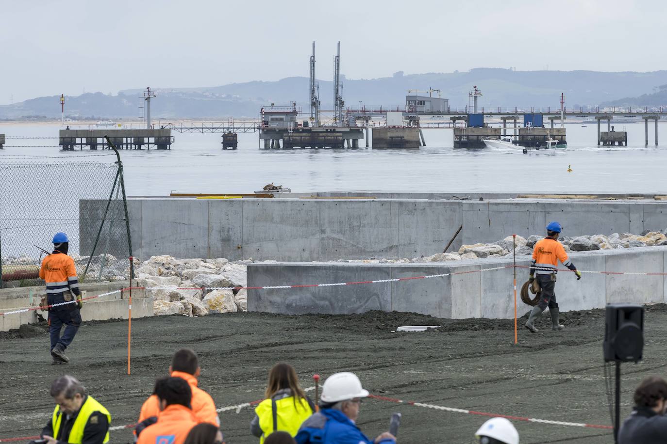 El nuevo muelle aportará 250 nuevos metros de atraque. 