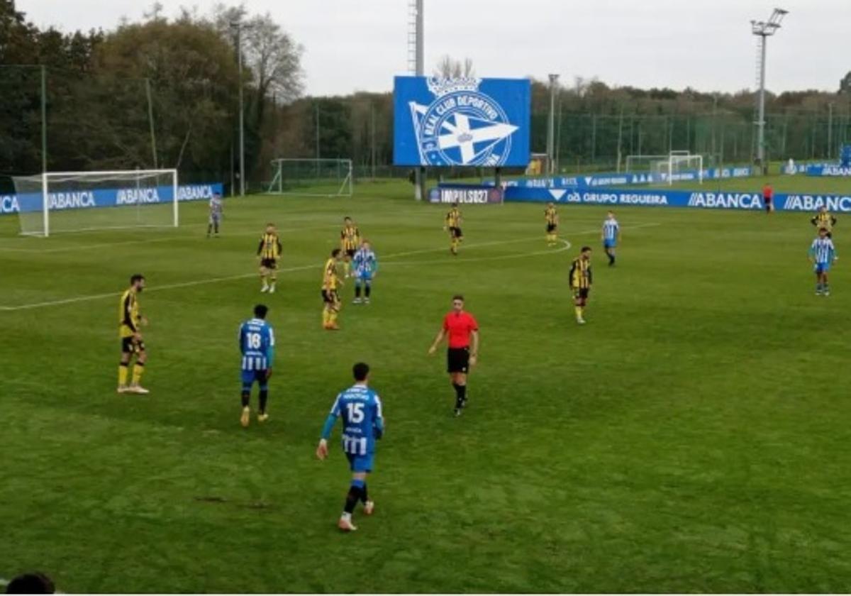 El Cayón no pudo aprovechar ninguna de sus ocasiones de gol en Abegondo.