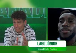 Lago Junior, en 'El Añadido': «Vine al Racing porque quería un equipo en el que ser importante»