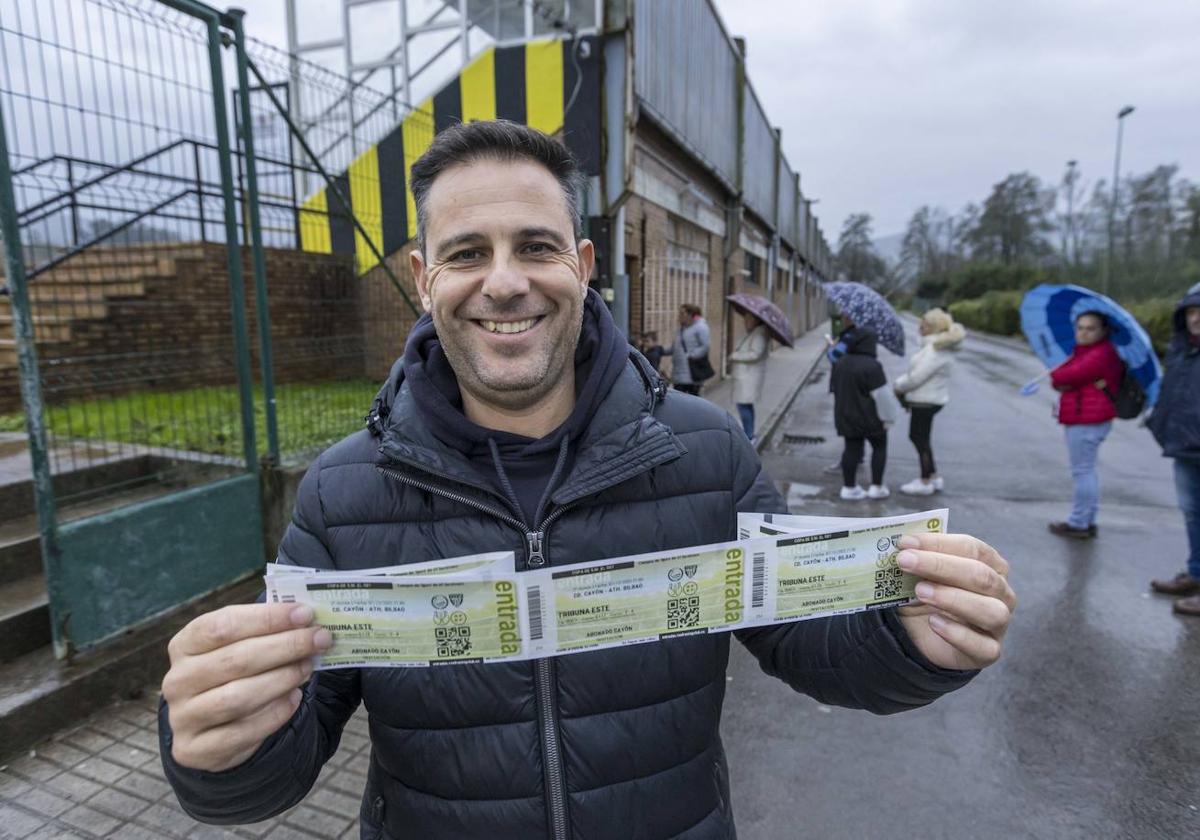 Las primeras entradas para el Cayón-Athletic