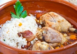 Pollo al estilo campurriano.