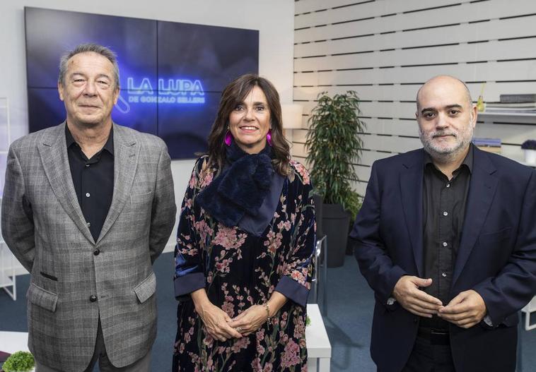 Jesús Serrera, Paula Fernández y Gonzalo Sellers.