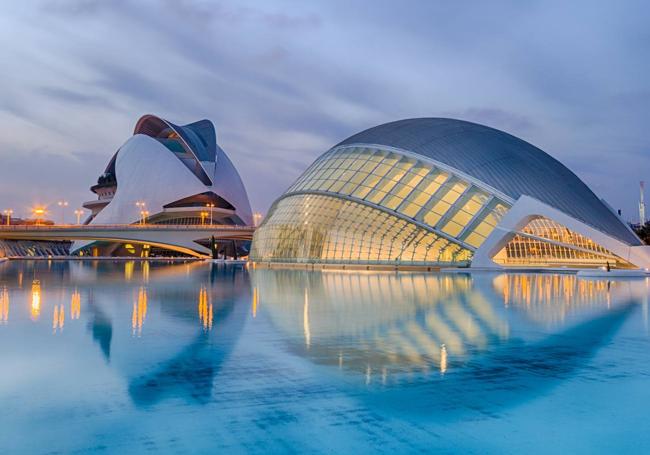 Ciudad de las Artes y las Ciencias de Valencia.