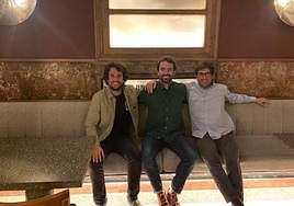 Desde la izquierda; Bolado, Murillo y Piris.