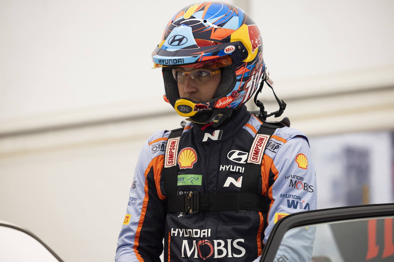 El belga Thierry Neuville, compañero de Sordo en Hyundai, es una de las estrellas de esta edición de la Carrera de Campeones.