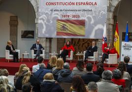 Homenaje a los 45 años de la Constitución Española