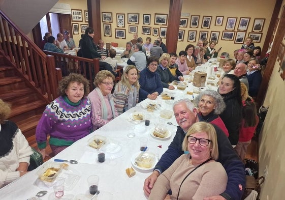 Comida popular en Seña en honor a Santa Lucía.