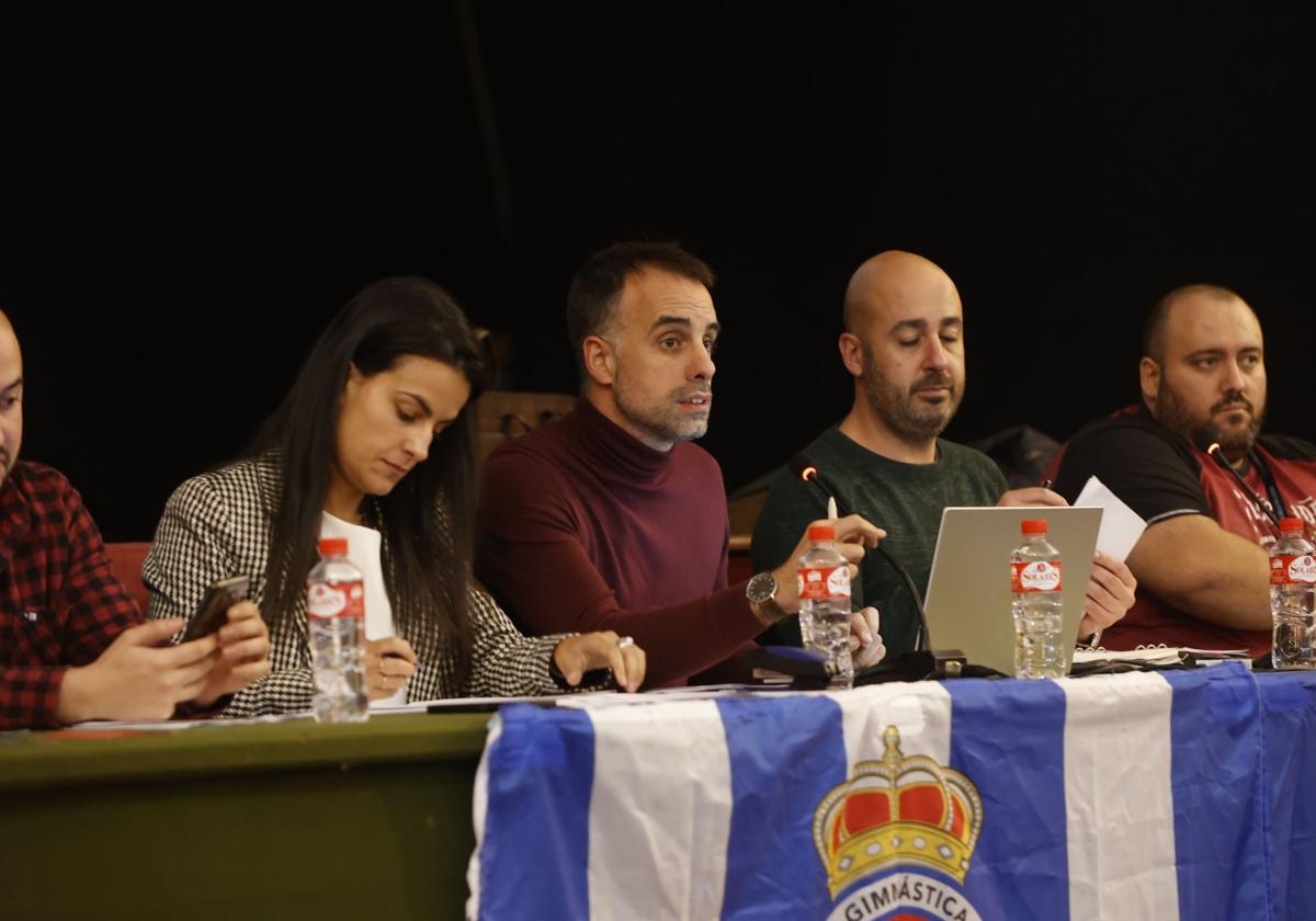 Siro del Barrio, durante la última asamblea.