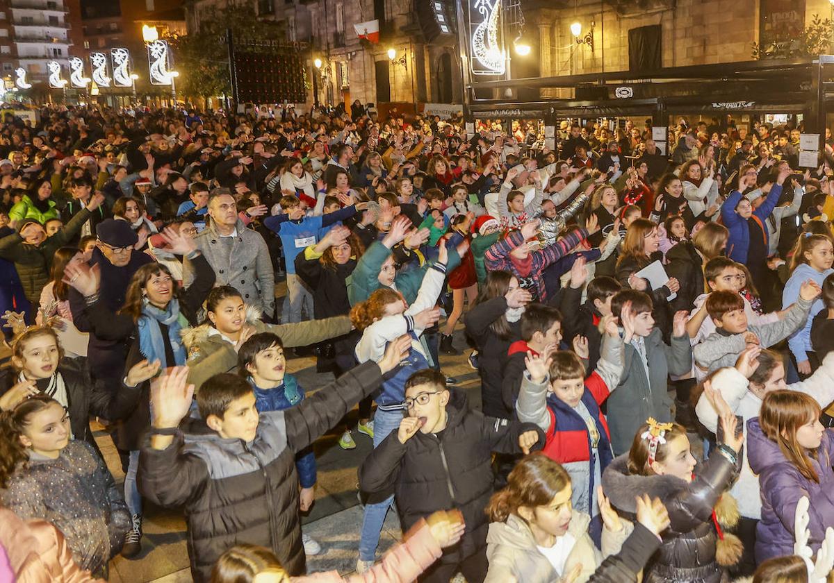 &#039;Los niños construyen la Navidad&#039;