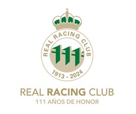 El nuevo emblema. Escudo presentado ayer con el que el Racing arranca y arropará todas las iniciativas de celebración de sus 111 años a lo largo de 2024. Lo ha diseñado el propio club.