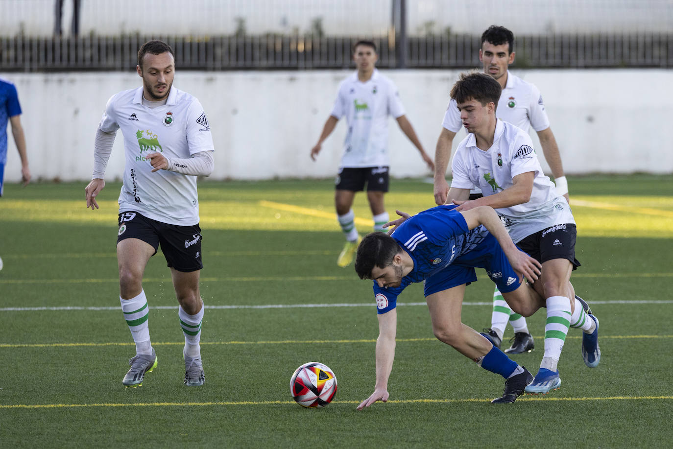 De izquierda a derecha, Santamaría, Carrascal, Jorrín y Diego Fuentes