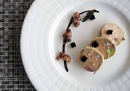 El 'foie micuit' es uno de los entrantes más tradicionales de la comida francesa.