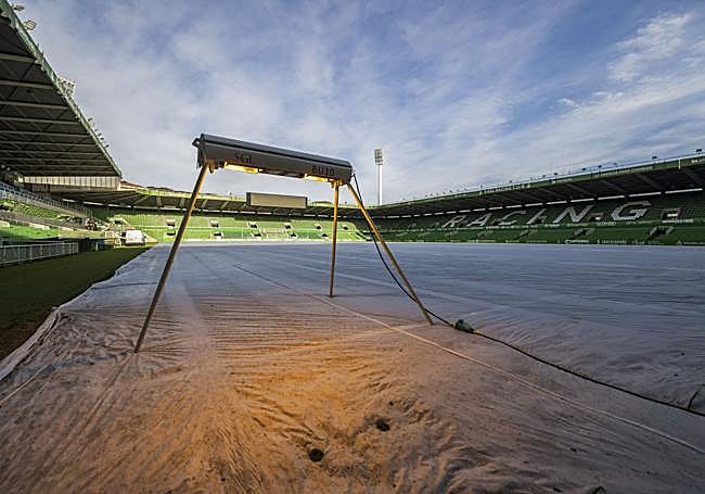 Lámparas de sodio que aumentan la temperatura.