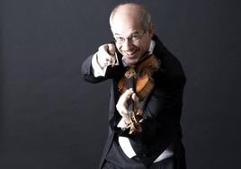 Guillermo Buechler estará al frente de la orquesta al tiempo que tocará su violín.