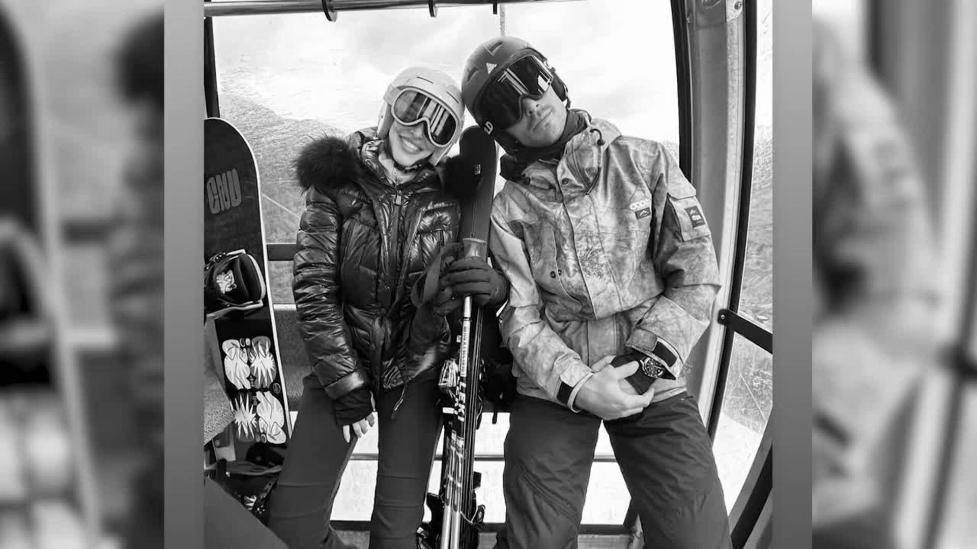 Lidia Torrent y Jaime Astrain disfrutan de la nieve en Baqueira Beret