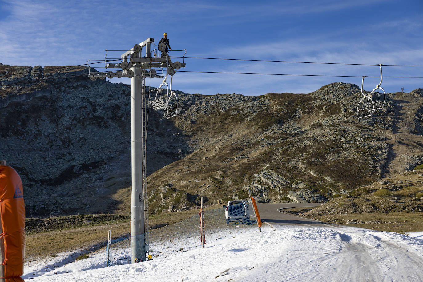 Fotos: Alto Campoo sin nieve en pleno enero