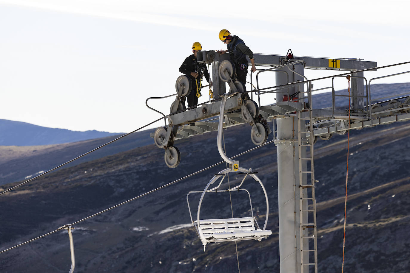 Fotos: Alto Campoo sin nieve en pleno enero