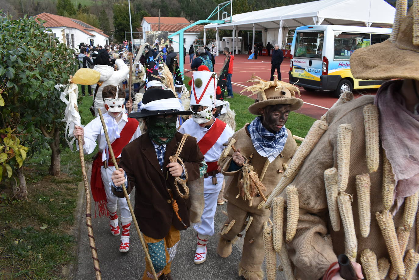 Los más pequeños fueron los protagonistas del primer carnaval del año en España.