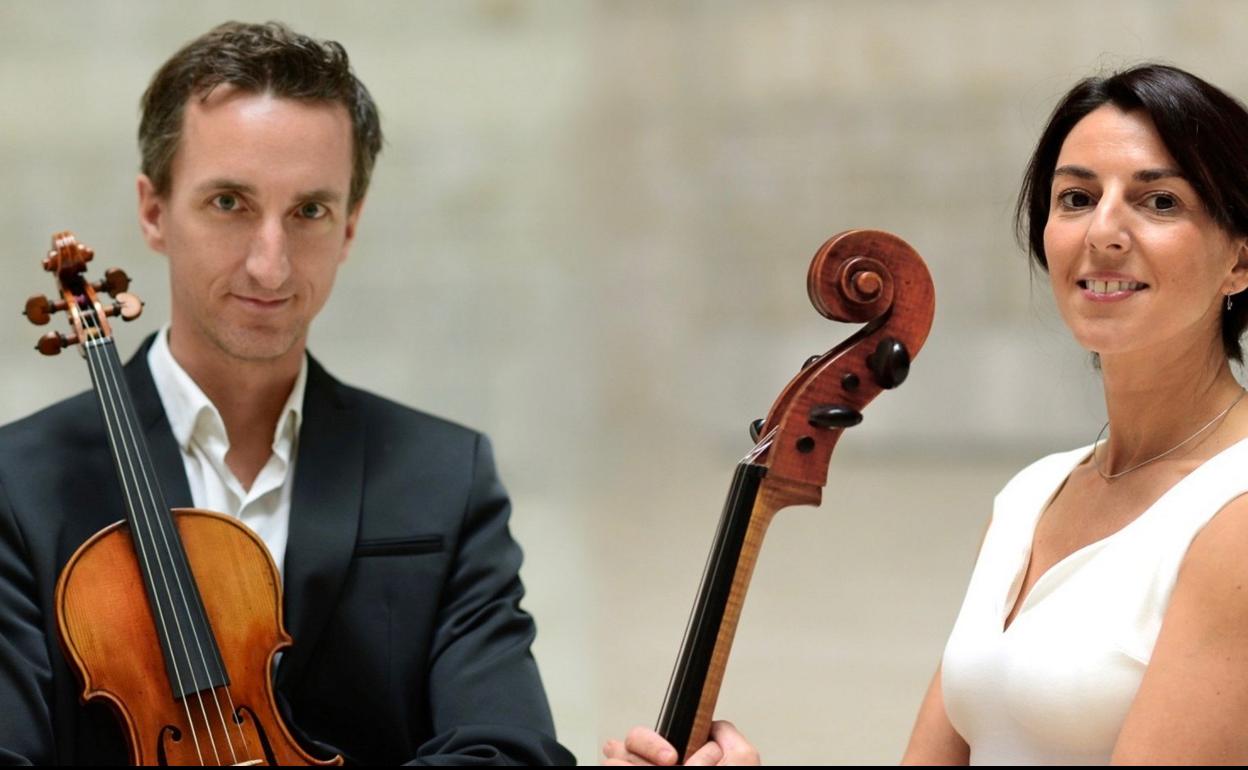 La primera cita musical en el espacio de Renzo Piano es el concierto de Marc Paquin, violinista suizo, y la violonchelista cántabra Orfilia Saiz Vega. 