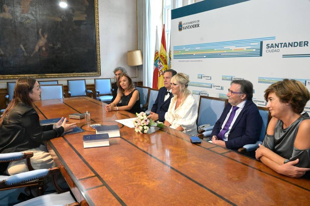 Fotos: Así fue la boda de Luisa Díaz y José Ángel Martínez en Santander