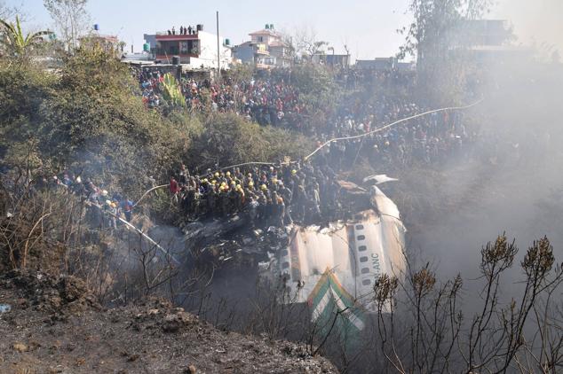 Fotos: Imágenes de la catástrofe aérea de Nepal