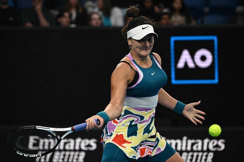 La tenista torrelaveguense ha derrotado en tres sets a la canadiense Bianca Andreescu, número 42 del mundo, y ya está en la tercera ronda del Open de Australia