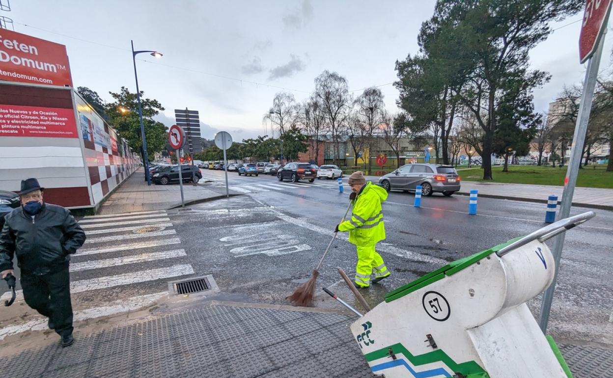 Laredo barre el temporal