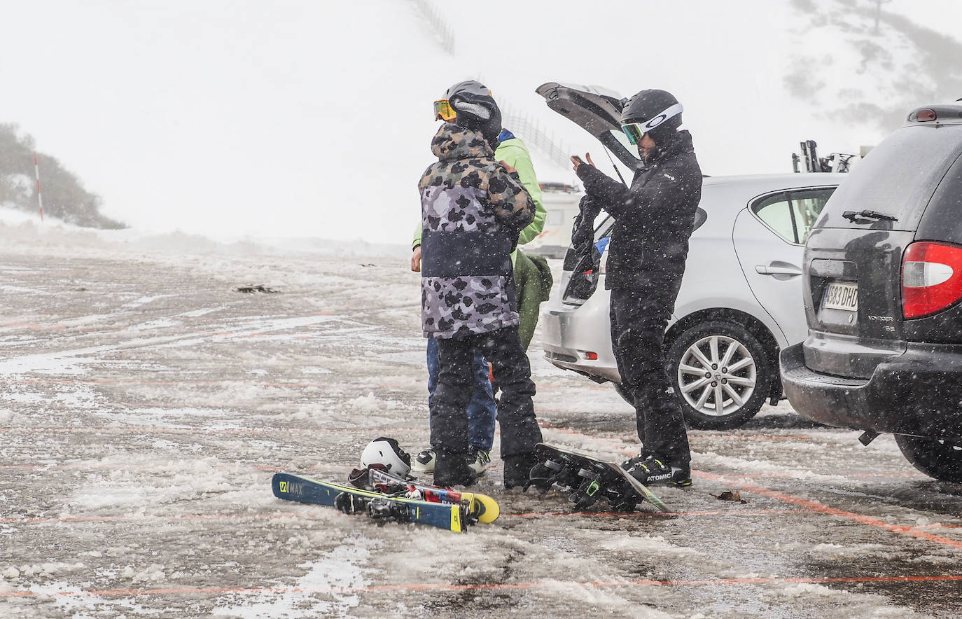 Fotos: Los primeros de Alto Campoo