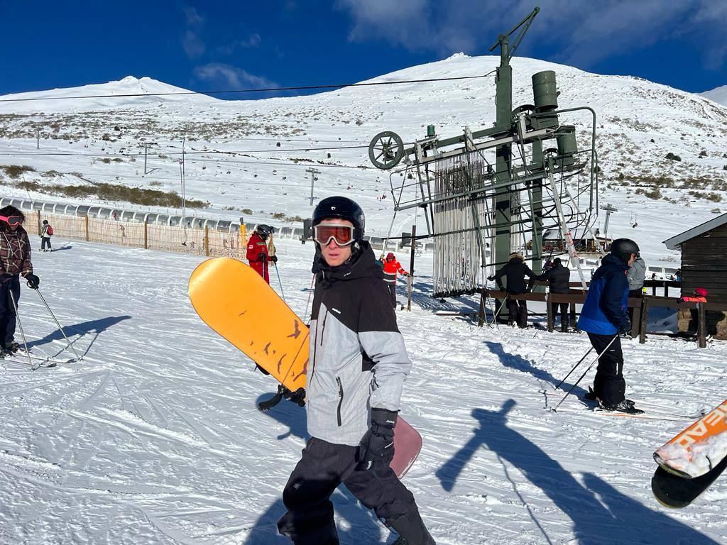 La nieve caída esta semana en Brañavieja ha permitido abrir la estación de Alto Campoo.