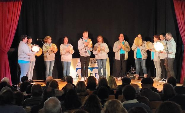 Imagen. La gala Afodeb reunió a numeroso público en el auditorio David Bustamante.