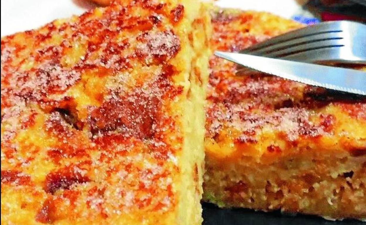 Una tortilla que sorprenderá al comensal. 