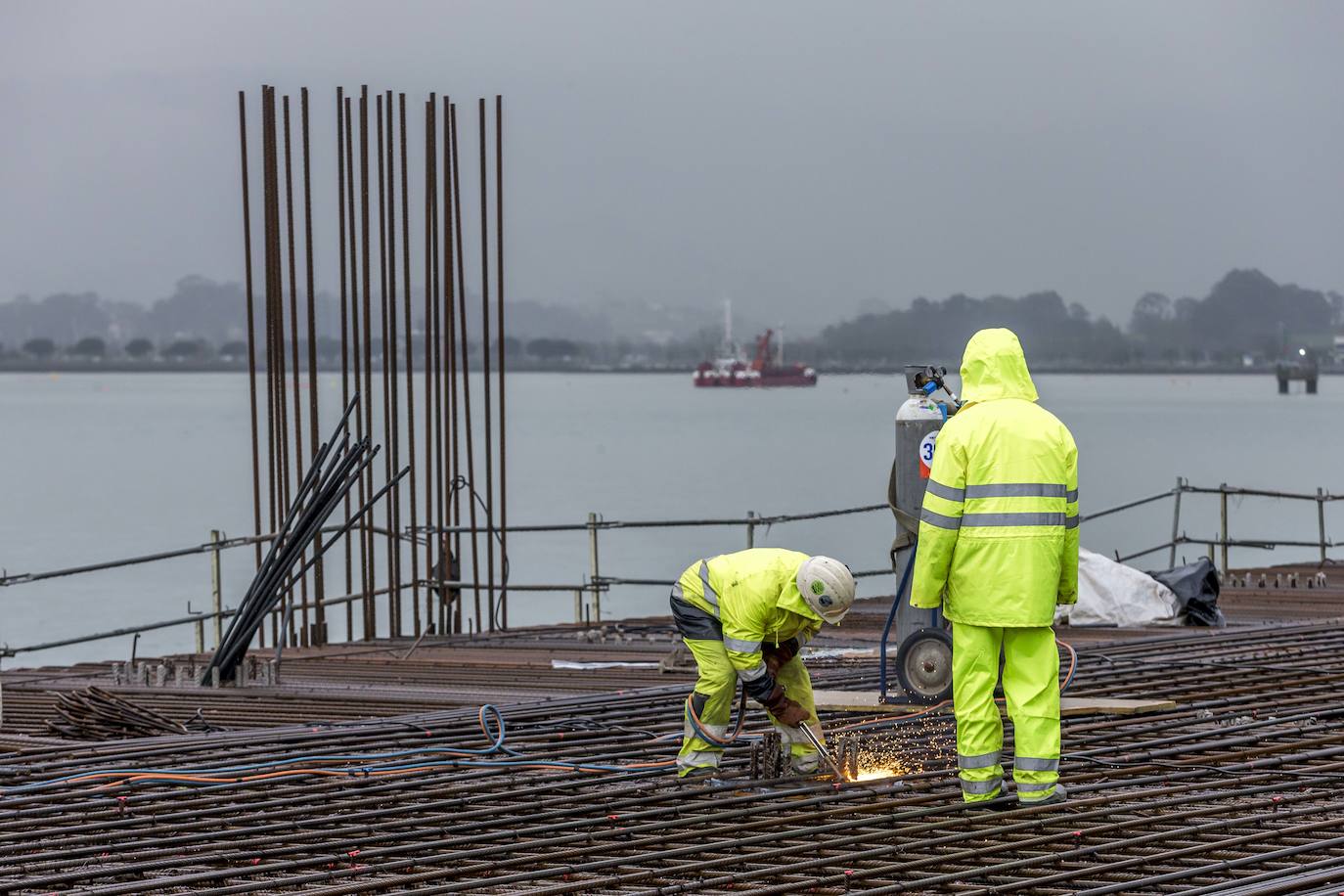 Fotos: Así van las obras en el Puerto de Santander